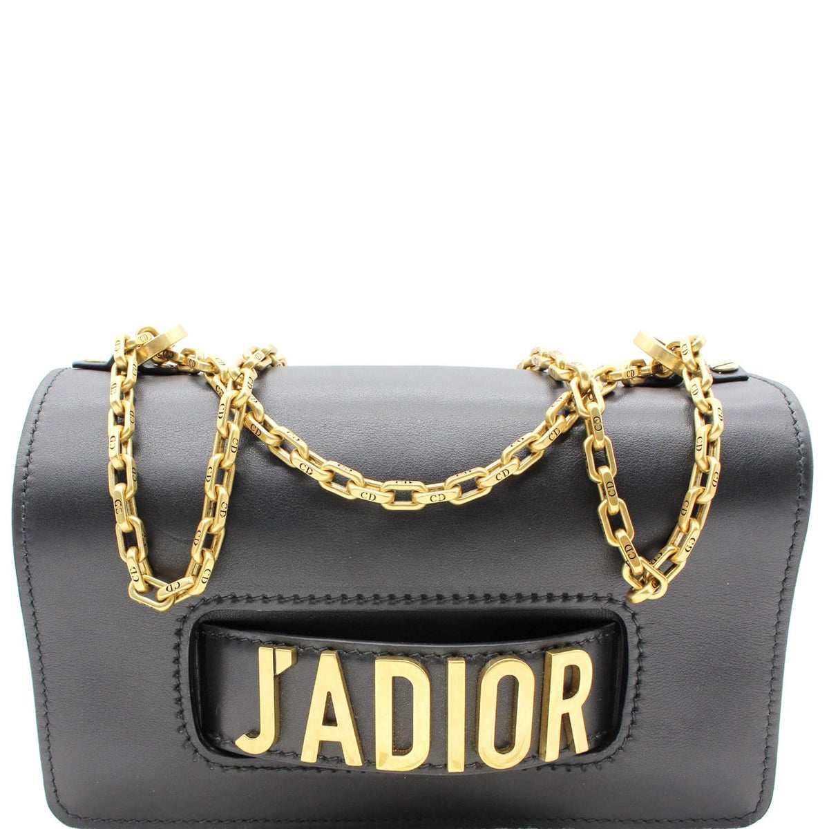 Christian Dior J'Adior Medium Calfskin Leather Flap Shoulder Bag Black - 10% OFF Rovelle Bags