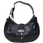 CHRISTIAN DIOR Lace Up Admit It Leather Hobo Bag Black Rovelle Bags