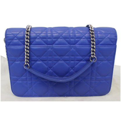 CHRISTIAN DIOR Miss Dior Promenade Cannage Quilted Leather Crossbody Bag Rovelle Bags