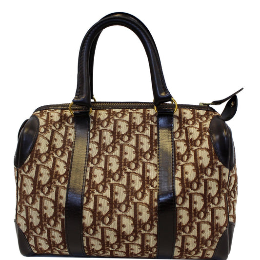 CHRISTIAN DIOR Monogram Logo Boston Duffle Bag Rovelle Bags