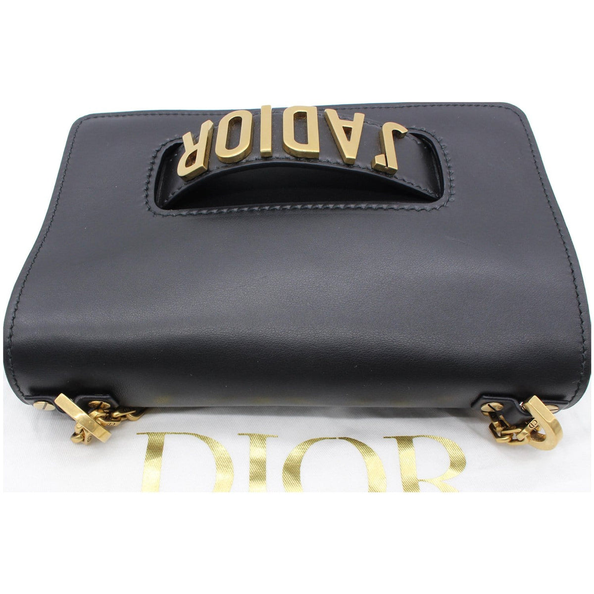 Christian Dior J'Adior Medium Calfskin Leather Flap Shoulder Bag Black - 10% OFF Rovelle Bags
