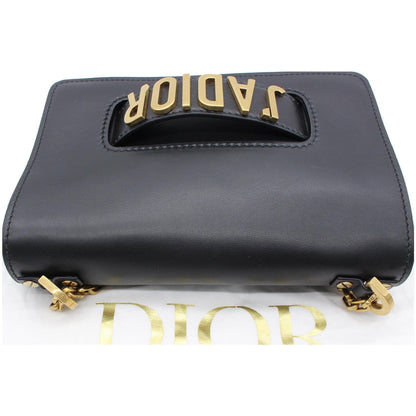 Christian Dior J'Adior Medium Calfskin Leather Flap Shoulder Bag Black - 10% OFF Rovelle Bags