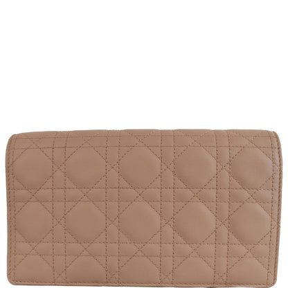 CHRISTIAN DIOR The Lady Dior Calfskin Chain Pouch Bag Blush Ultramatte - Final Sale Rovelle Bags
