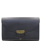 CELINE Trotteur Large Flap Multifunction Smooth Leather Wallet Black