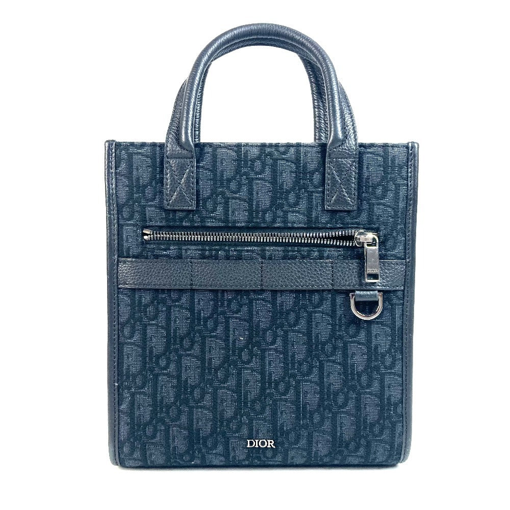 Dior Handbag 1ESPO311YKY Leather / canvas black Safari North South Tote Bag Rovelle Bags