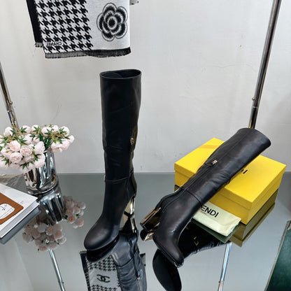 Fendi Delfina Knee High Boots
