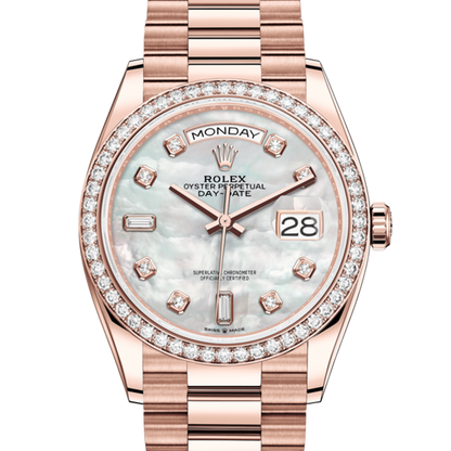 LadyRLX DAY-DATE 36  128345RBR