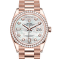 LadyRLX DAY-DATE 36  128345RBR