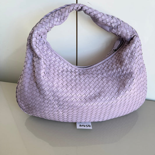 Bottega Veneta Hobo Bag Lambskin leather Lilac Purple Large 47cm