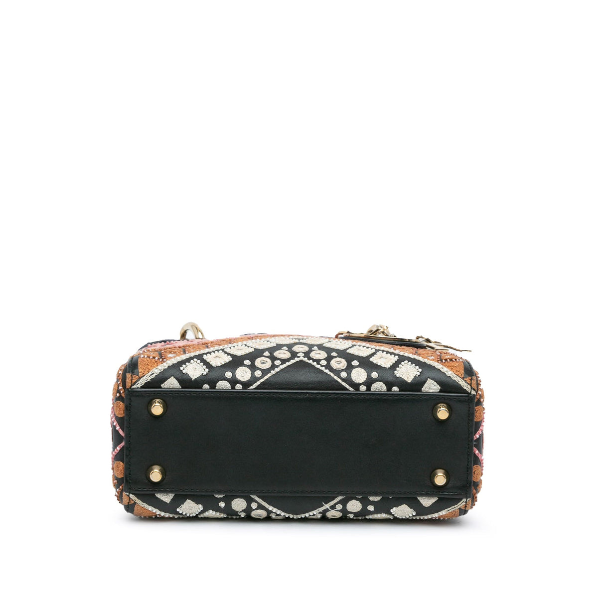 Dior Lady Dior Leather Mini Shoulder Bag Rovelle Bags