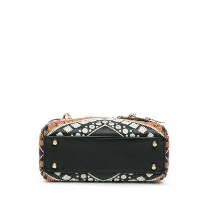 Dior Lady Dior Leather Mini Shoulder Bag Rovelle Bags