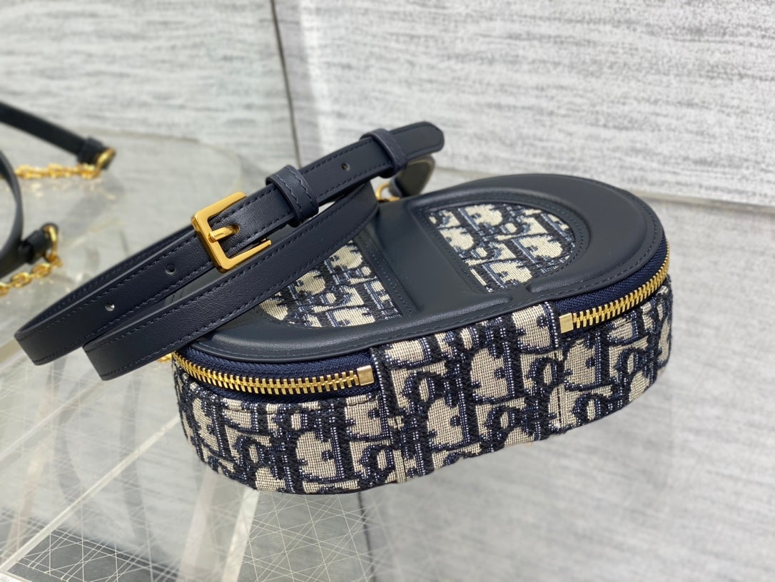 Christian Dior  Signature Oval Camera Bag