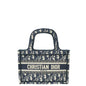 Christian Dior Navy Blue Oblique Book Tote Mini Bag Rovelle Bags
