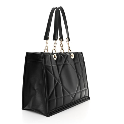 CHRISTIAN DIOR CALFSKIN ARCHICANNAGE ESSENTIAL LARGE TOTE BAG Rovelle Bags