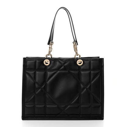 CHRISTIAN DIOR CALFSKIN ARCHICANNAGE ESSENTIAL LARGE TOTE BAG Rovelle Bags