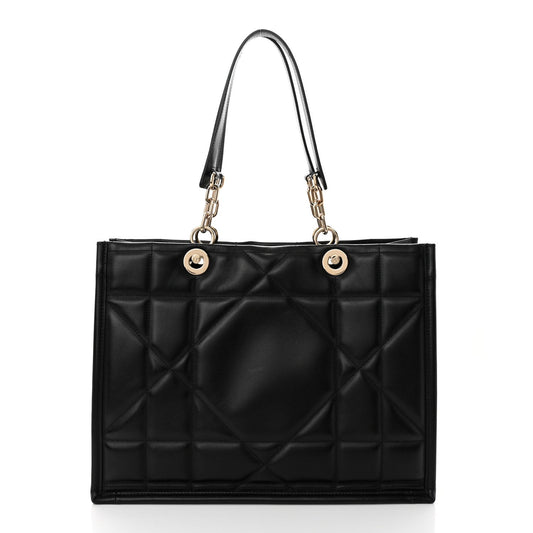 CHRISTIAN DIOR CALFSKIN ARCHICANNAGE ESSENTIAL LARGE TOTE BAG Rovelle Bags