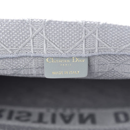 DIOR EMBROIDERED CANNAGE MEDIUM BOOK TOTE BAG Rovelle Bags