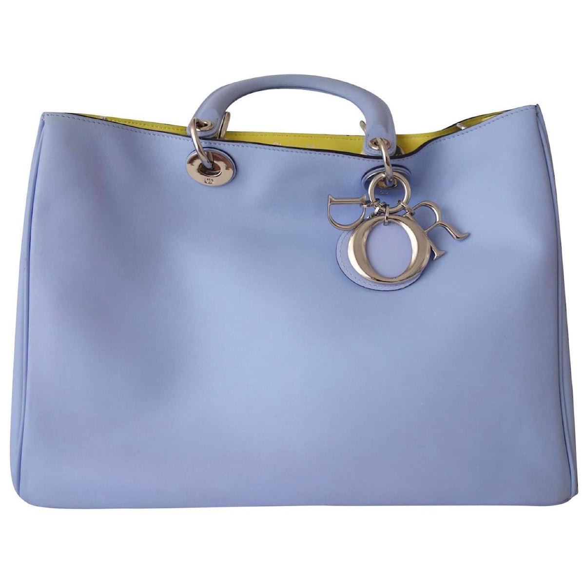 CHRISTIAN DIOR BICOLOR SOFT CALFSKIN DIORSSIMO TOTE BAG Rovelle Bags