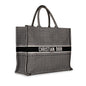 Dior Book Tote Lou Leather Canvas Tote Bag Rovelle Bags