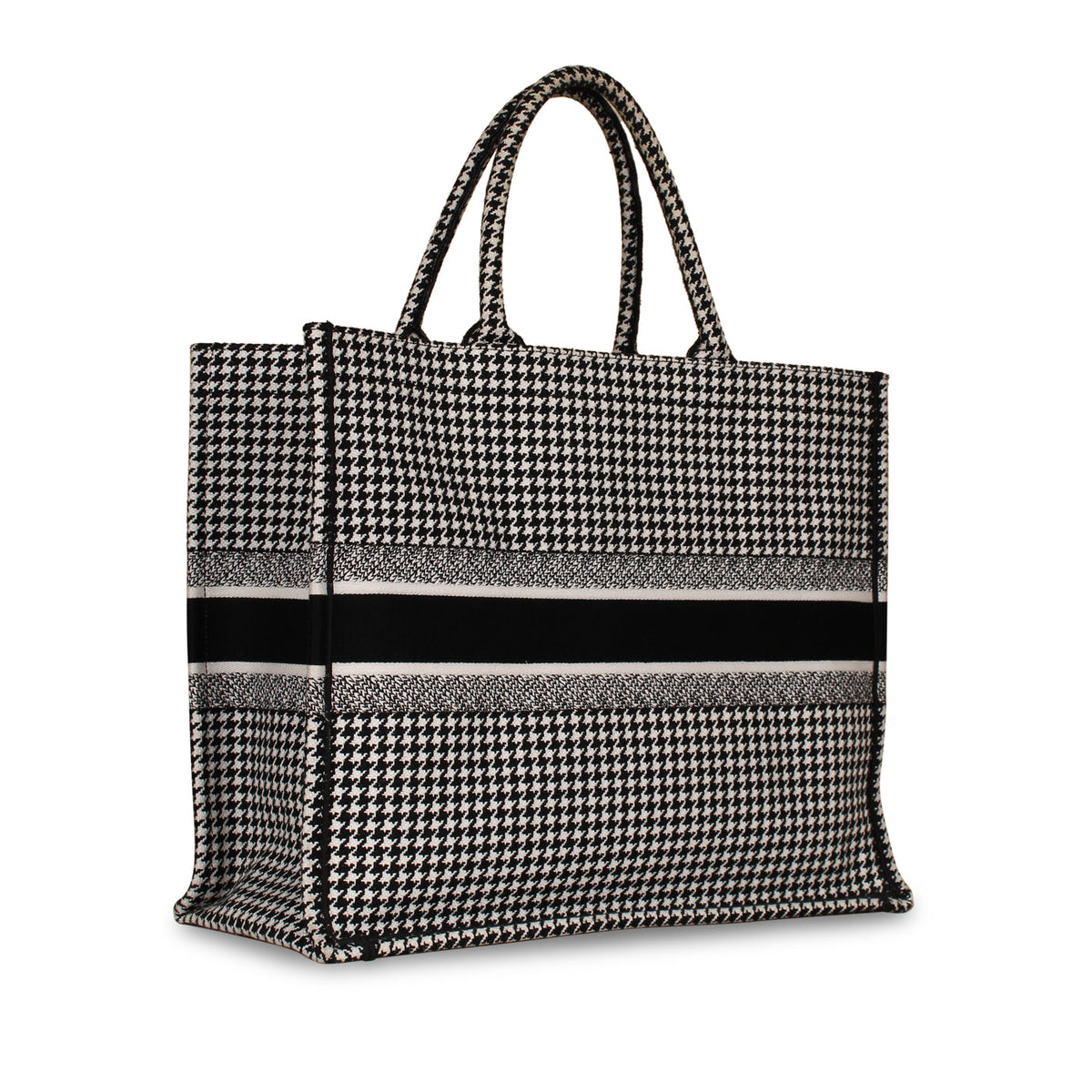 Dior Book Tote Lou Leather Canvas Tote Bag Rovelle Bags