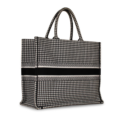 Dior Book Tote Lou Leather Canvas Tote Bag Rovelle Bags