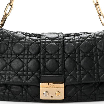 DIOR LAMBSKIN CANNAGE NEW LOCK SHOULDER BAG Rovelle Bags