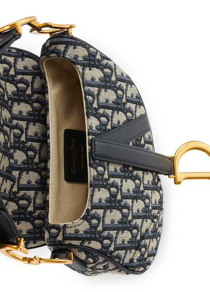 DIOR OBLIQUE JACQUARD MINI SADDLE BAG Rovelle Bags