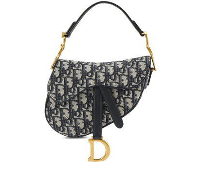 DIOR OBLIQUE JACQUARD MINI SADDLE BAG Rovelle Bags
