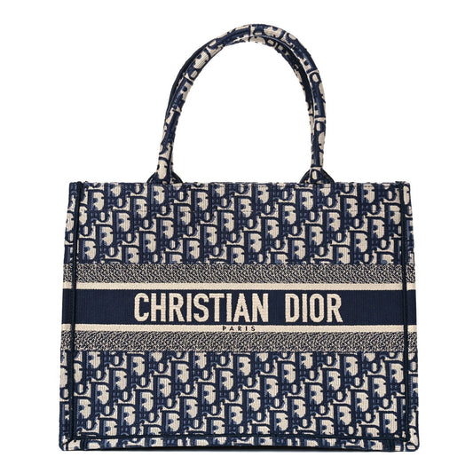 CHRISTIAN DIOR OBLIQUE BOOK MEDIUM TOTE BAG Rovelle Bags
