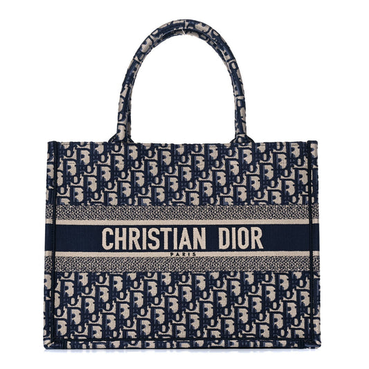 CHRISTIAN DIOR MEDIUM OBLIQUE BOOK TOTE BAG Rovelle Bags