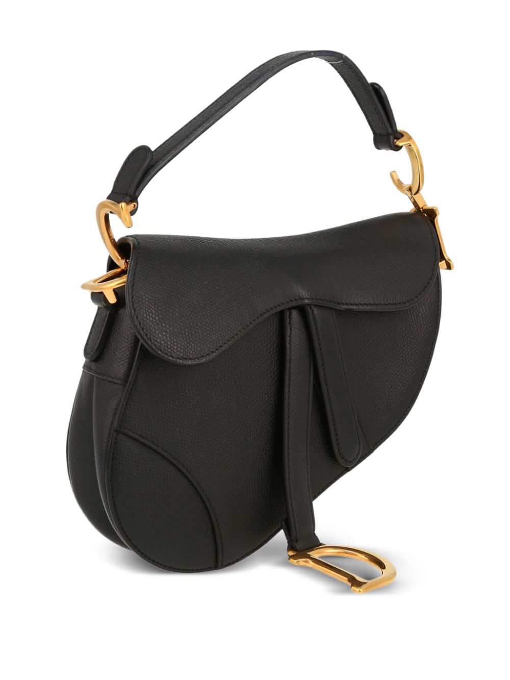 DIOR GRAINED CALFSKIN SADDLE BAG Rovelle Bags