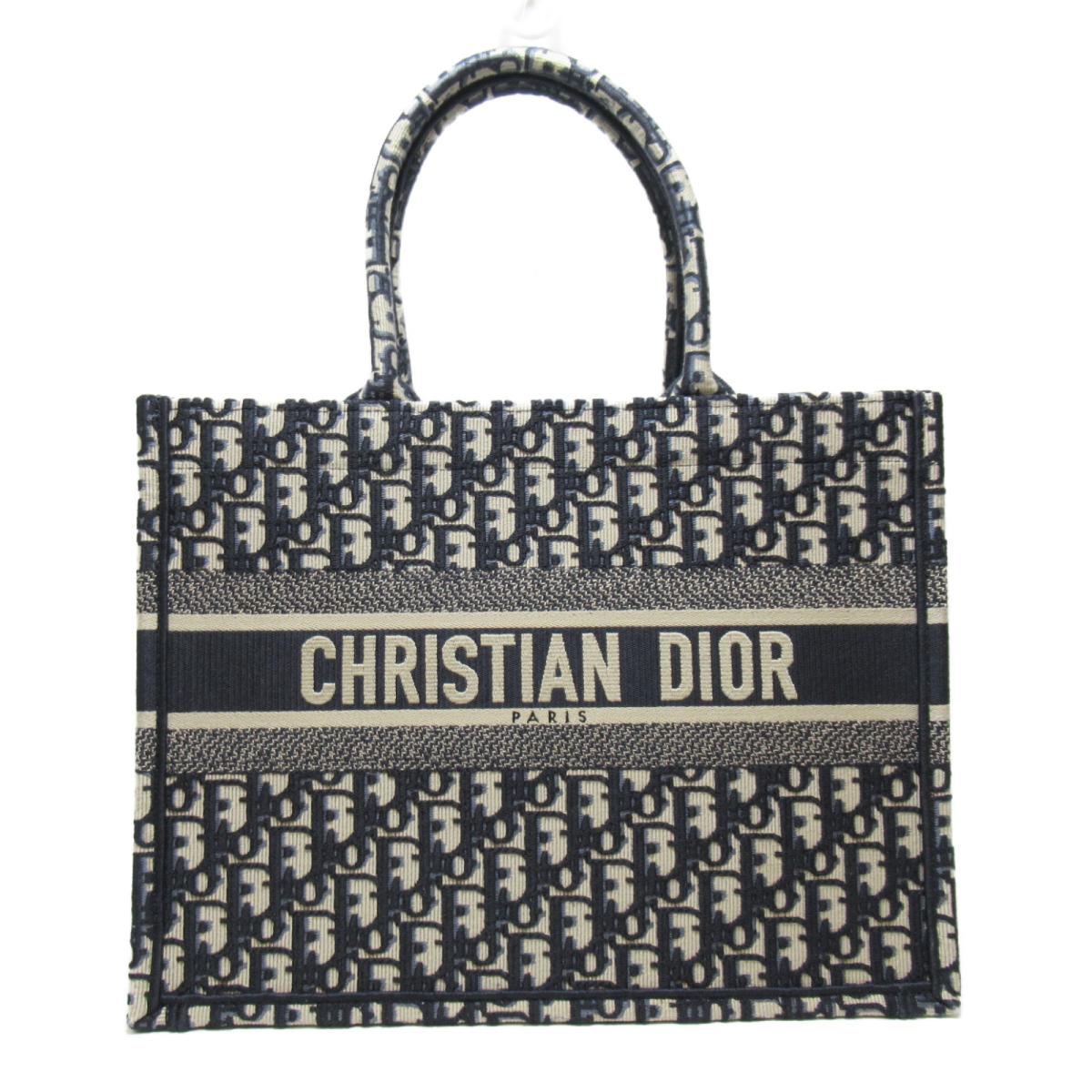 DIOR SMALL BOOK TOTE OBLIQUE EMBROIDERY Rovelle Bags
