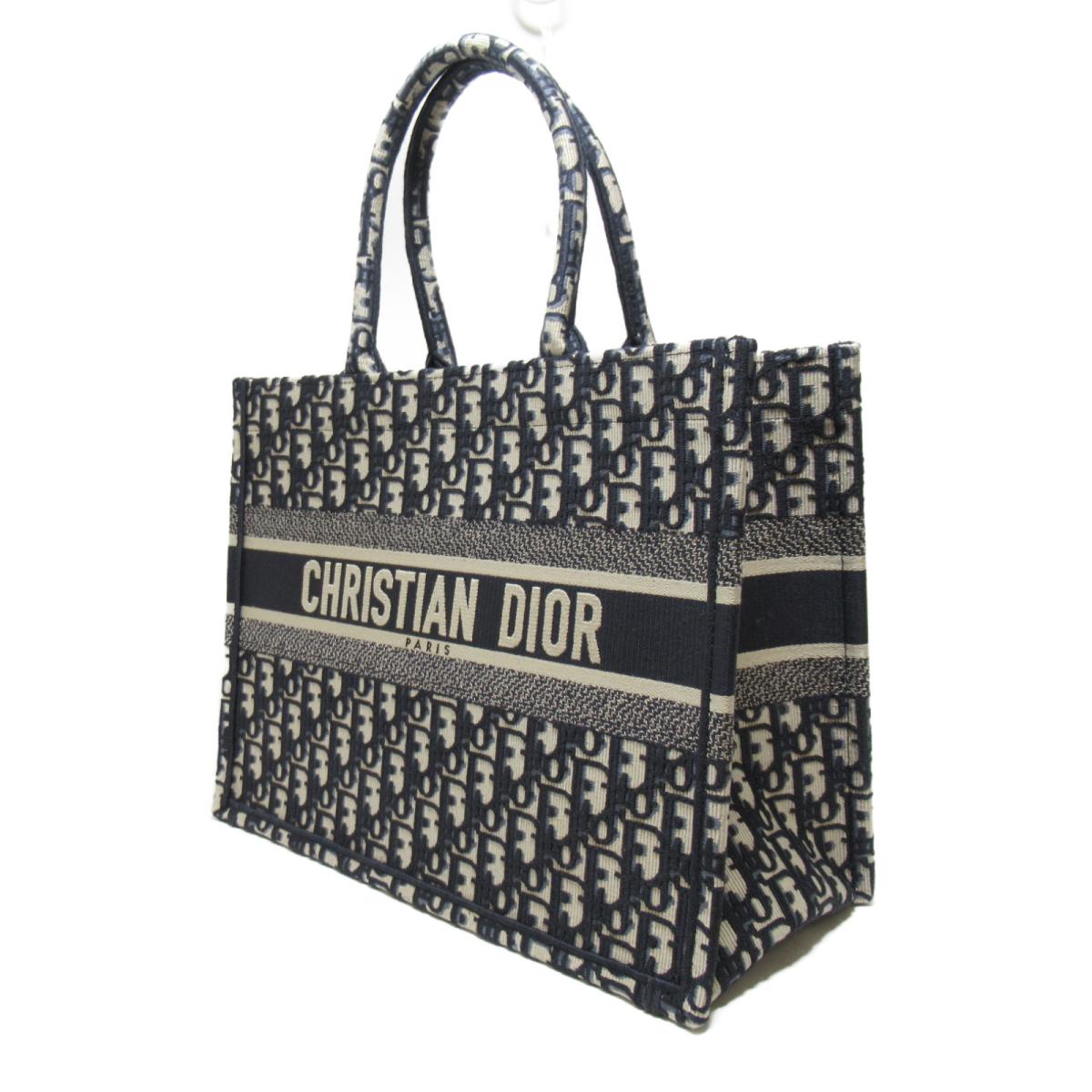 DIOR SMALL BOOK TOTE OBLIQUE EMBROIDERY Rovelle Bags