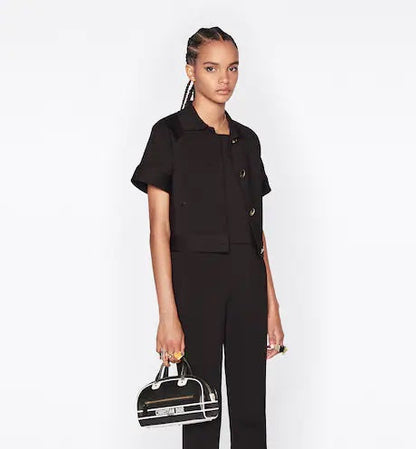 CHRISTIAN DIOR SMALL DIOR VIBE ZIP BOWLING BAG Rovelle Bags