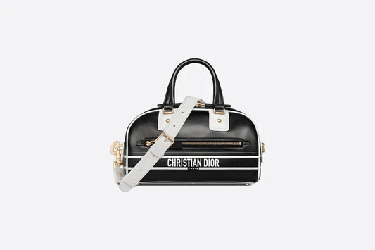 CHRISTIAN DIOR SMALL DIOR VIBE ZIP BOWLING BAG Rovelle Bags