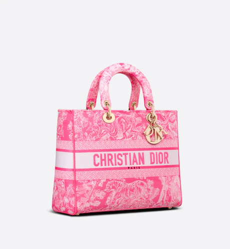 DIOR LARGE LADY D-LITE TOTE BAG Rovelle Bags