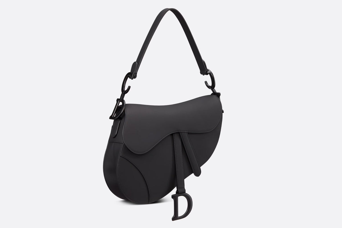 CHRISTIAN DIOR ULTRA MATT CALFSKIN SADDLE BAG Rovelle Bags