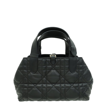 Christian Dior Black Macrocannage Toujours Small Bag Rovelle Bags