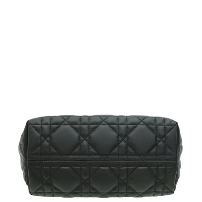Christian Dior Black Macrocannage Toujours Small Bag Rovelle Bags