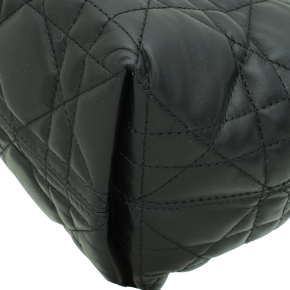 Christian Dior Black Macrocannage Toujours Small Bag Rovelle Bags
