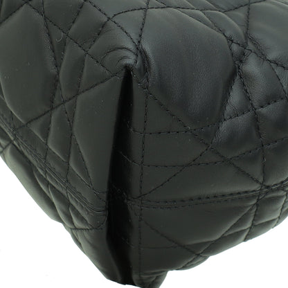 Christian Dior Black Macrocannage Toujours Small Bag Rovelle Bags