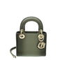 Christian Dior Olive Ombre Python Lady Dior Mini Bag Rovelle Bags