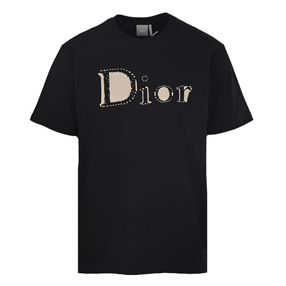 DIOR Tatami-Embroidered Short-Sleeve T-Shirt