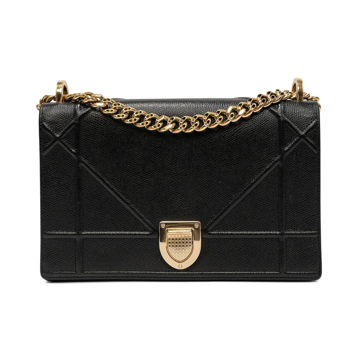 Dior Chain Leather Crossbody Bag Rovelle Bags
