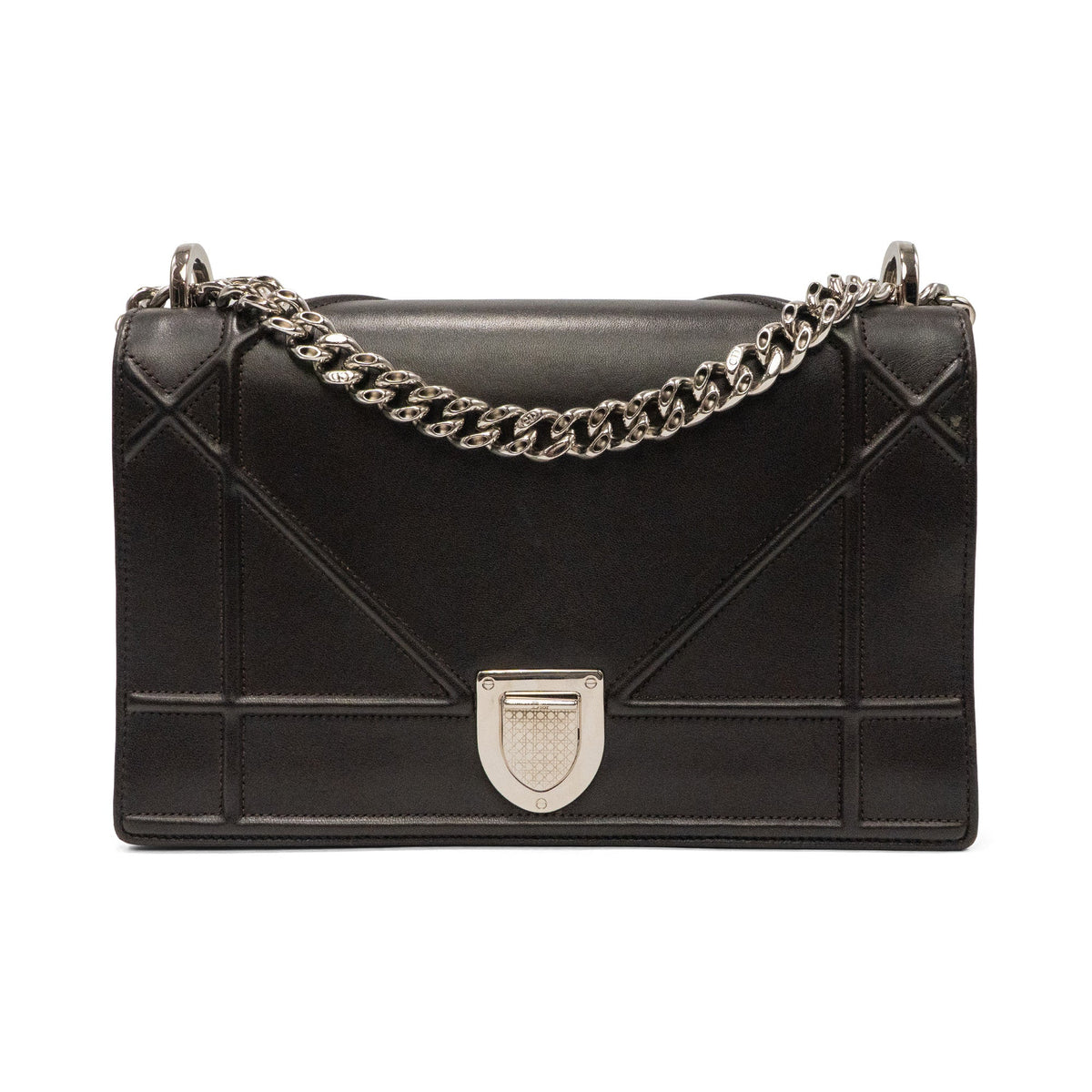 Dior Chain Leather Crossbody Bag Rovelle Bags