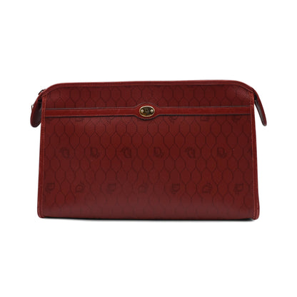 Dior Monogram Leather Canvas Clutch Bag Rovelle Bags