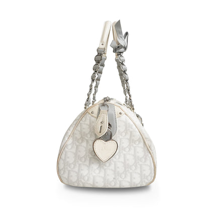 Dior Monogram Chain Leather Shoulder Bag Rovelle Bags