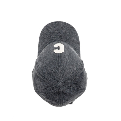 Celine size L initial baseball cap cotton grey