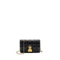 Dior Dioraddict Wallet on Chain Cannage Leather Black Rovelle Bags