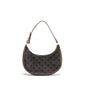 Celine Ava Purse Triomphe Canvas/ Calfskin Tan
